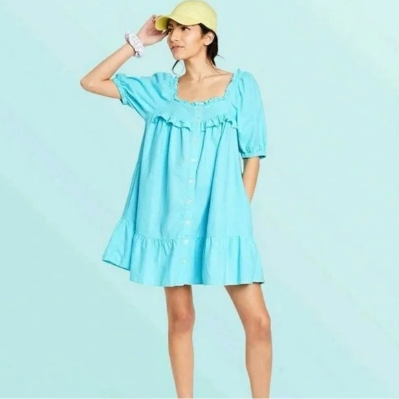 Target Dresses & Skirts - Stoney Clover x Target Limited Edition Linen Dress size Large